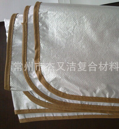 铝膜毯无纺布，日本专用铝膜无纺布，急救毯无纺布，铝箔毯无纺布